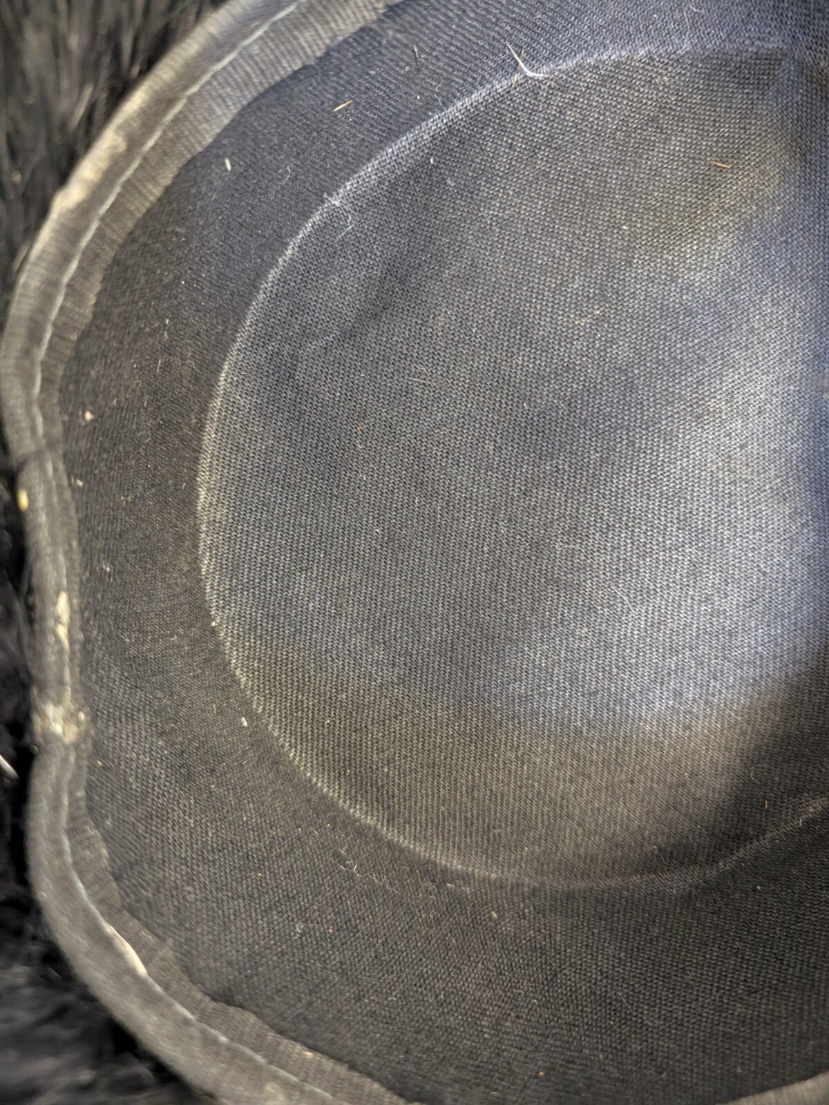 Vintage Feather Hat Black Pillbox Cocktail 1950s 60s Toque Percher Unbranded