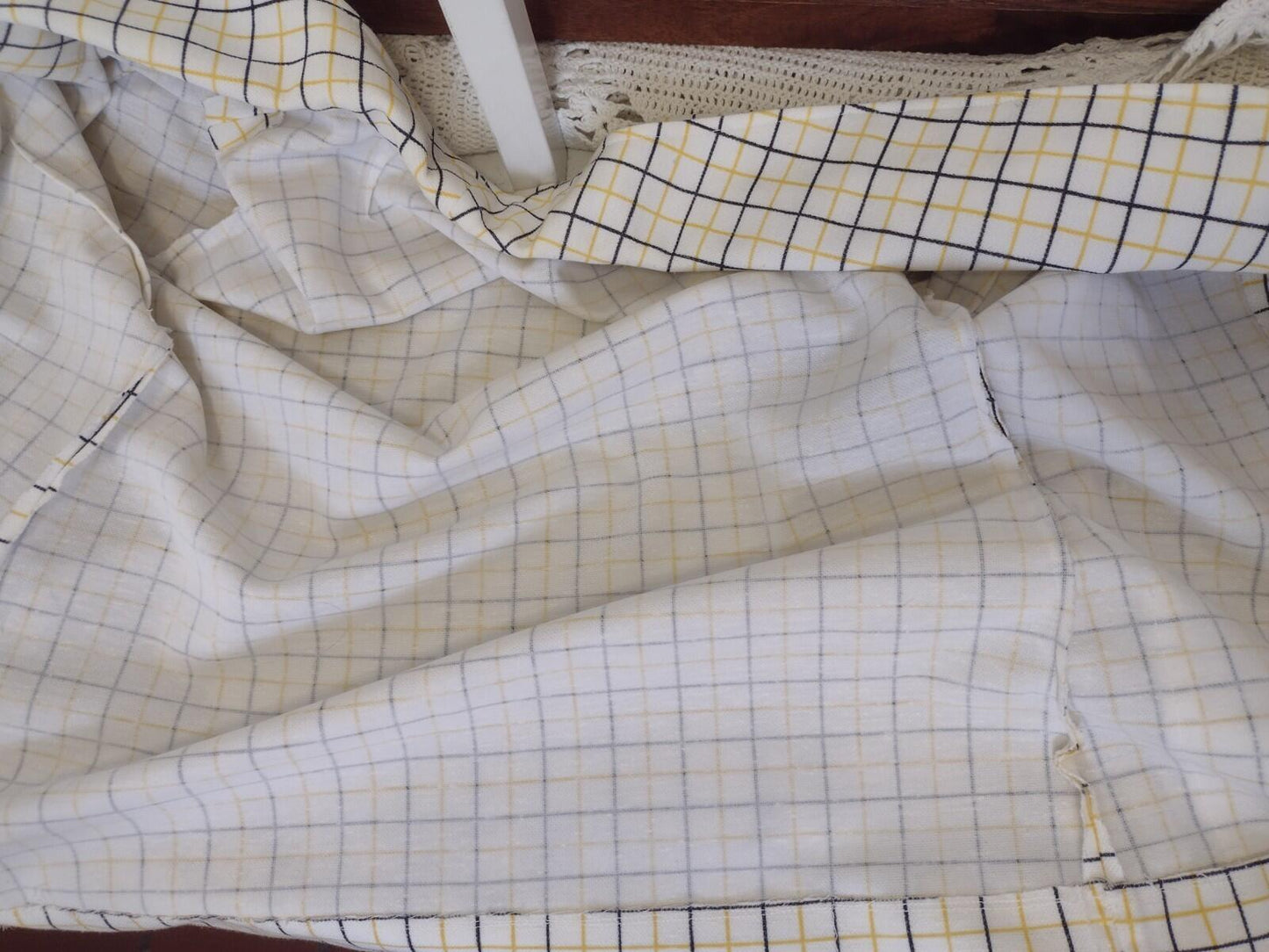 VTG Disco 70s Women’s Shawl Collar Plaid Blazer Handmade Double Knit Jacket