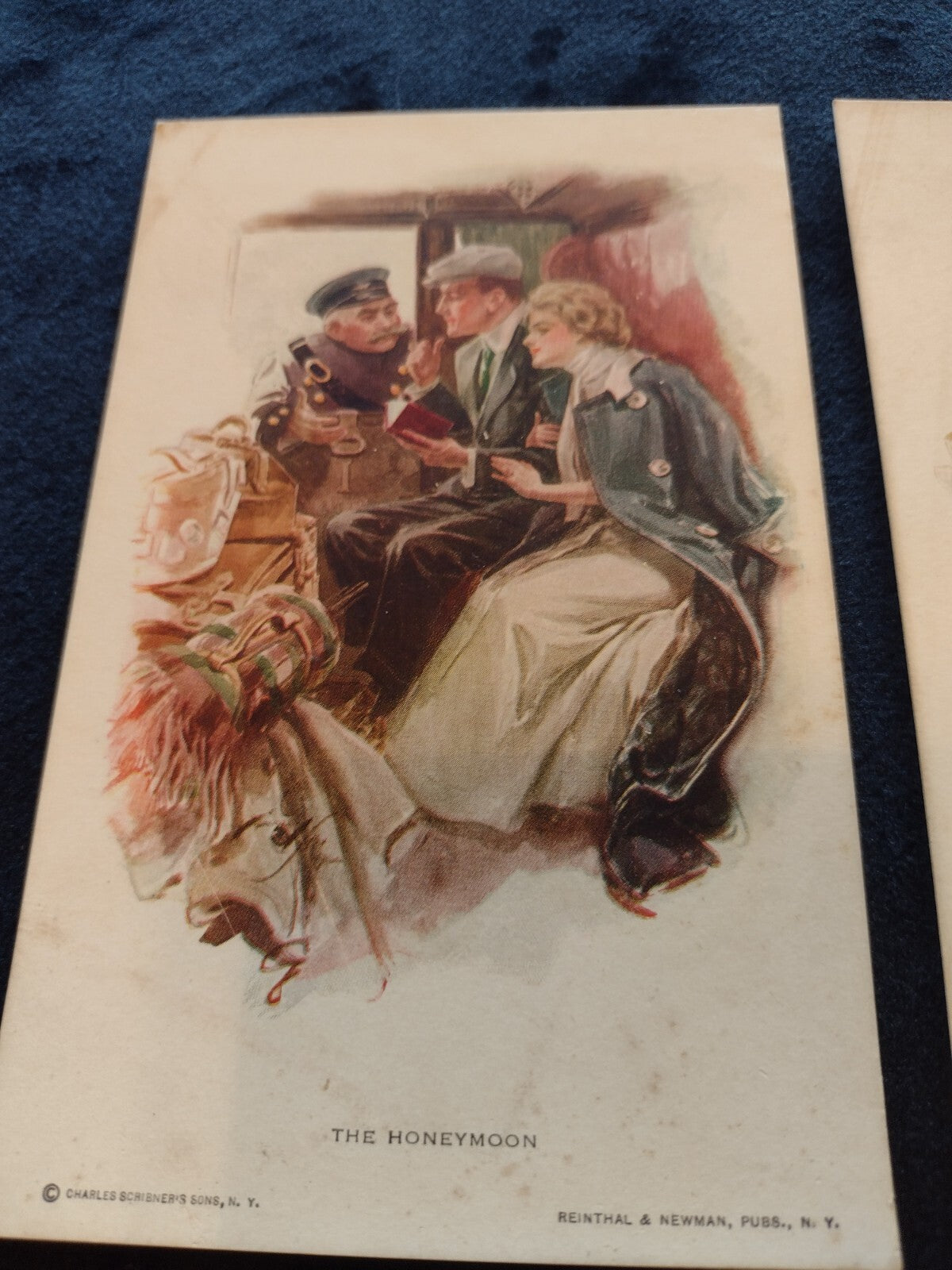 Antique 1911 Harrison Fisher Postcards 189 190 191 Romance Series Lot of 3