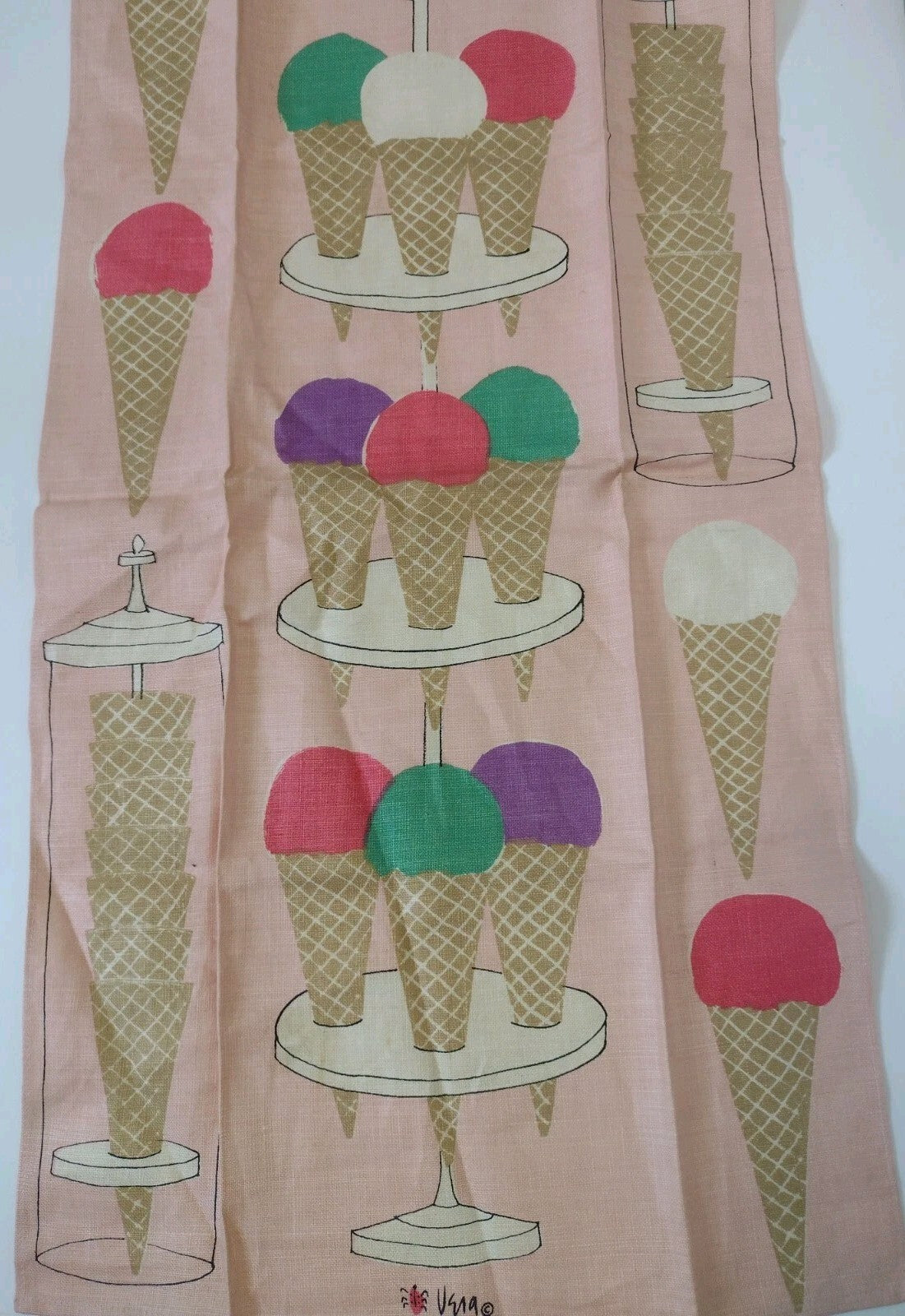 Vintage Linen Tea Towel Lot Vera Irish Belgium Swiss Cutwork Embroidered Kitchen