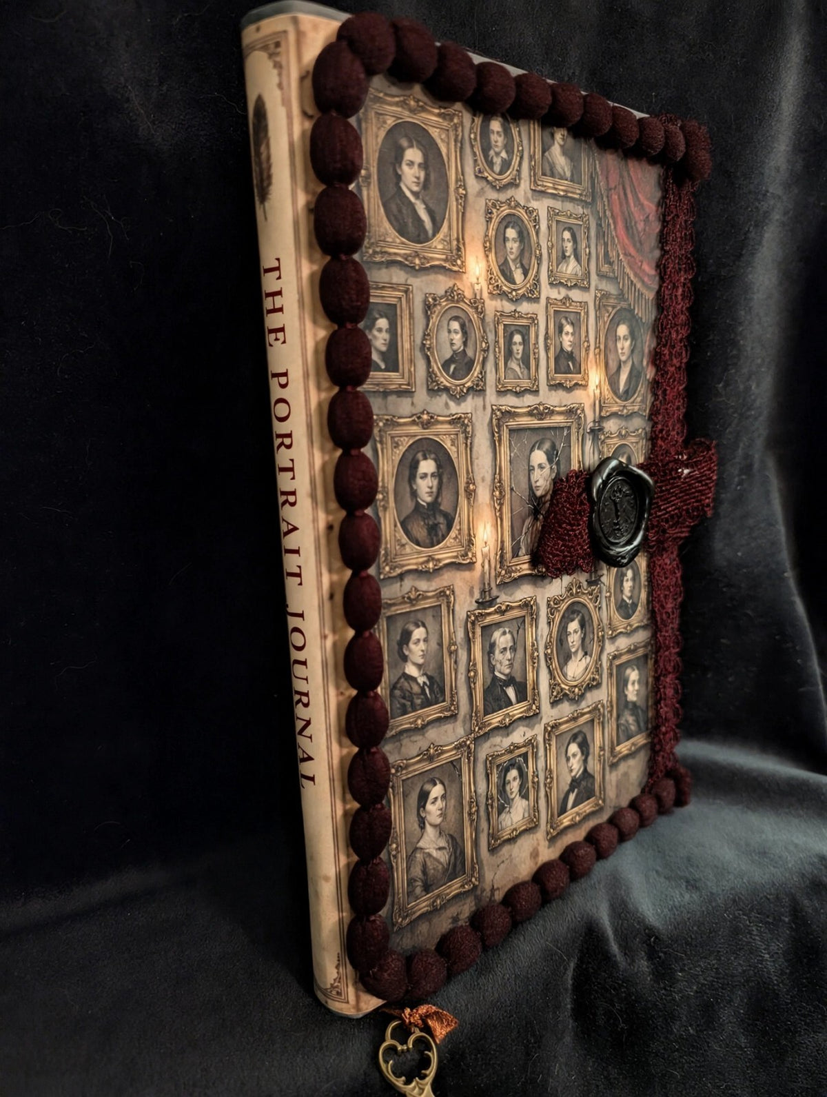 Portrait Paper Kit 6pc Gothic Journal Ephemera Victorian Junk Journal Scrapbook