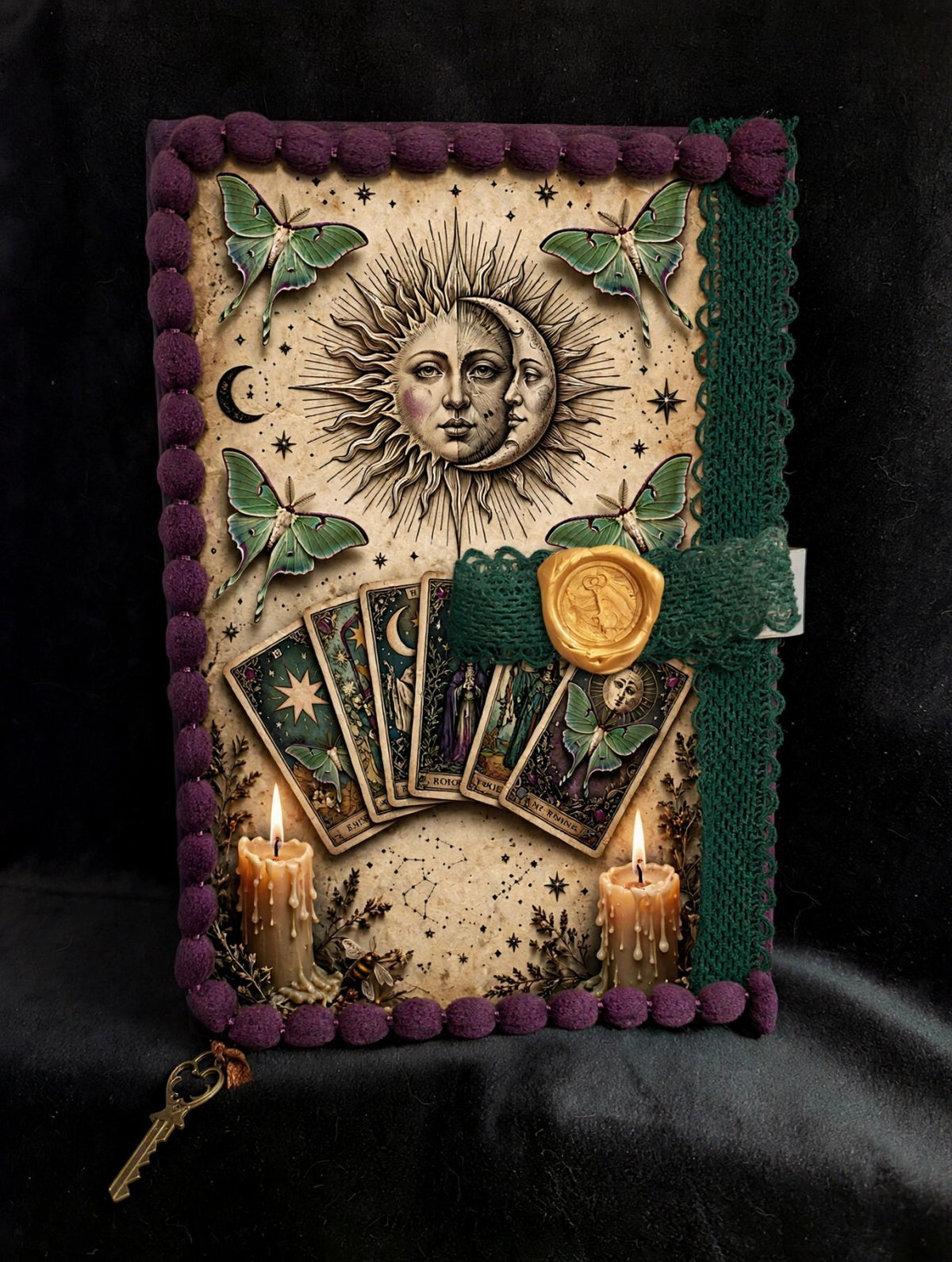 Whimsy Paper Kit 6pc Gothic Journal Ephemera Victorian Junk Journal Scrapbook