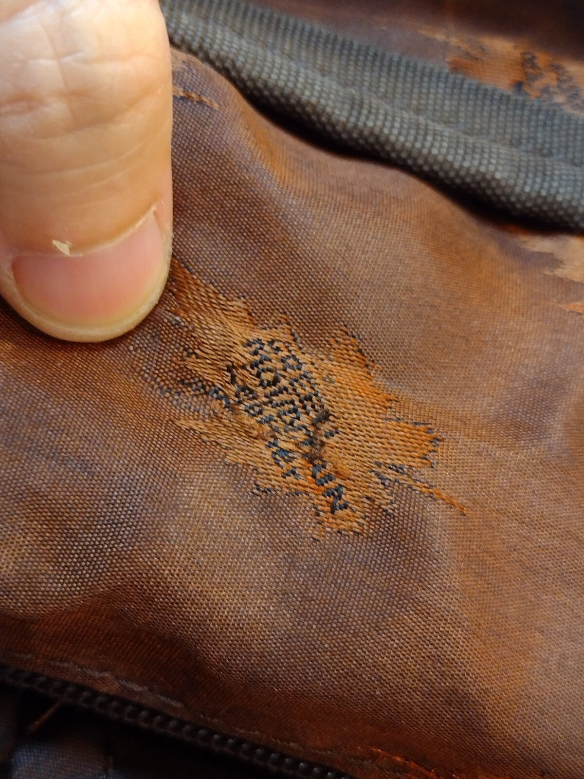Green Mountain Leather Canvas Messenger Bag Brown Crossbody Utility Travel EDC