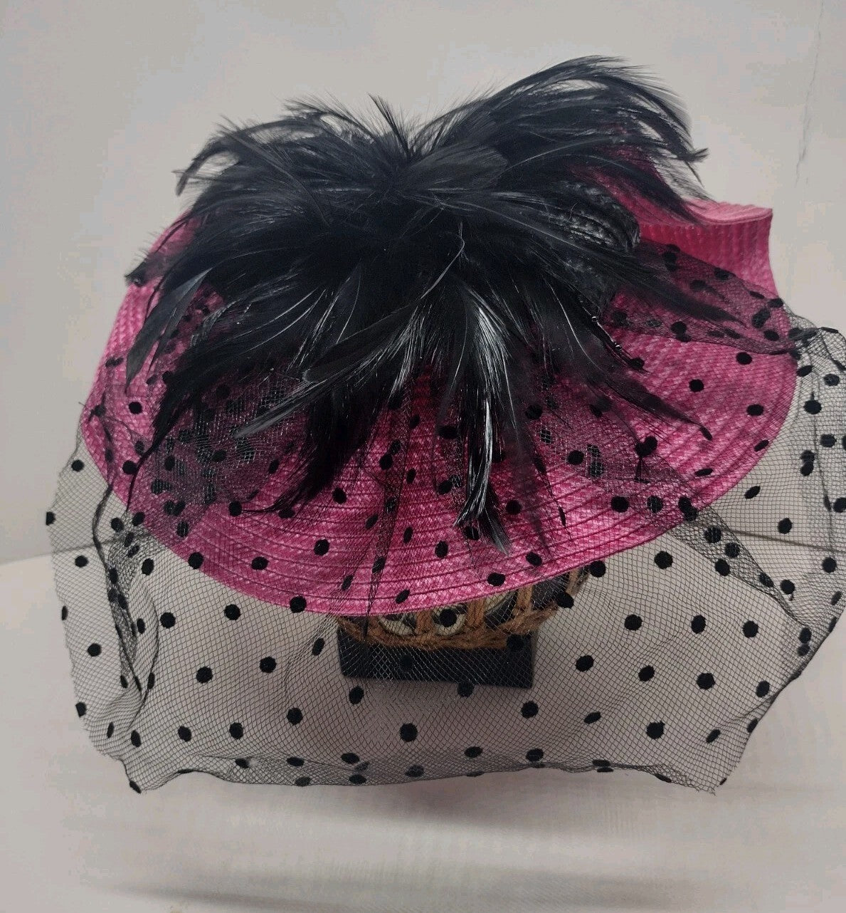 Vintage 80s 90s Hat Lot Marciano Deborah NY Veil Fascinator Church Derby Hats