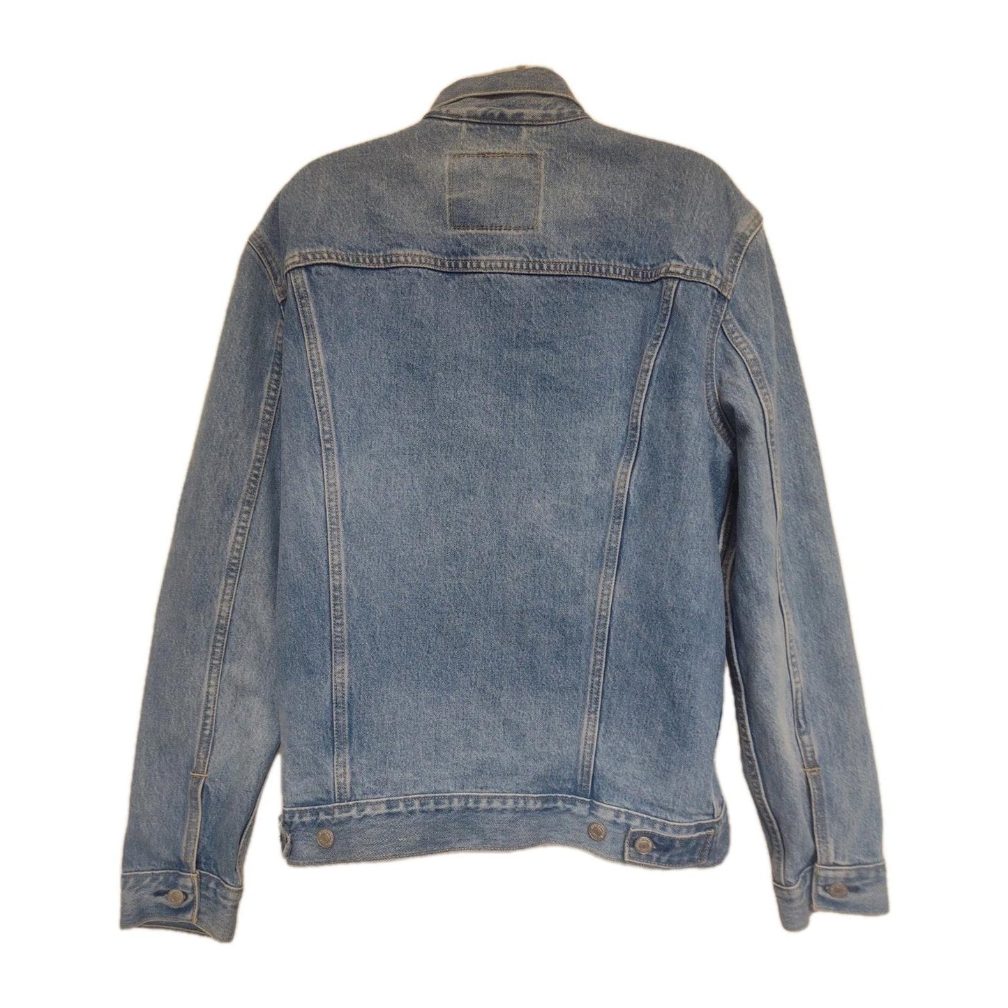 Levi's Men's Motorcross Legend Trucker Racing Jean Jacket Sz L Denim Weathered