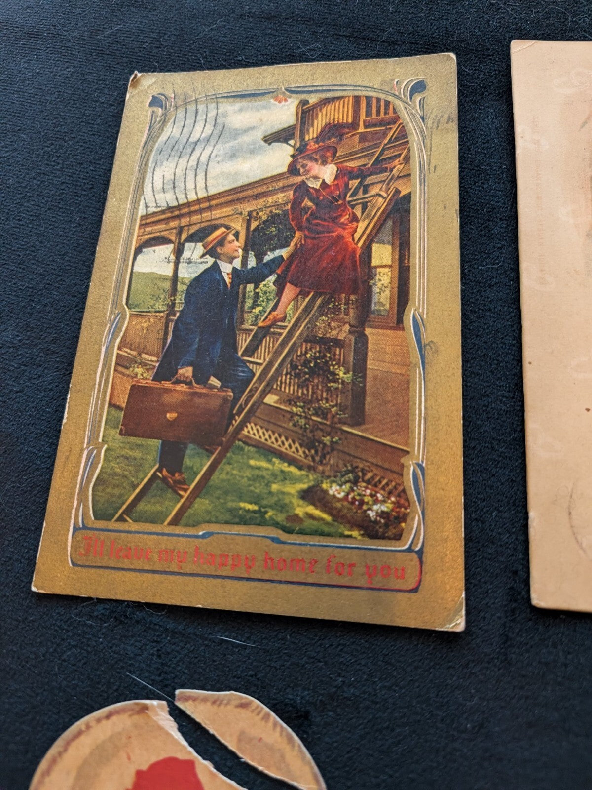Vintage Valentine Lot 16 Die Cut Mechanical Cards 1899-1950s Embossed Postcard