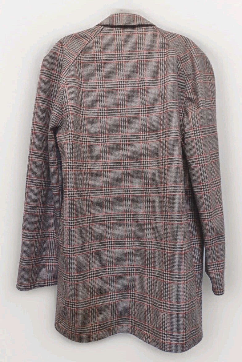 Saks Fifth Avenue Loro Piana Storm System Cashmere Jacket Italy 38 Plaid Luxury