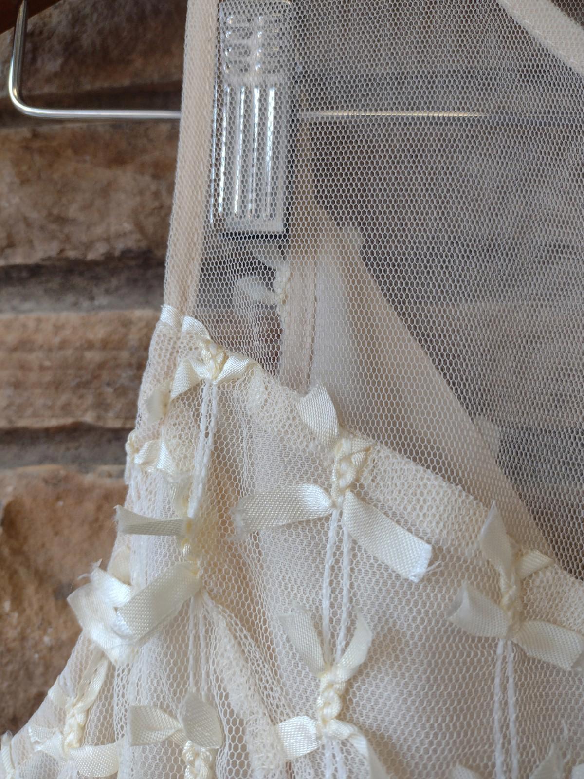 Ryu Cream Lace Tulle Dress M Omni Hotels Romantic Bridal Fairycore NWT