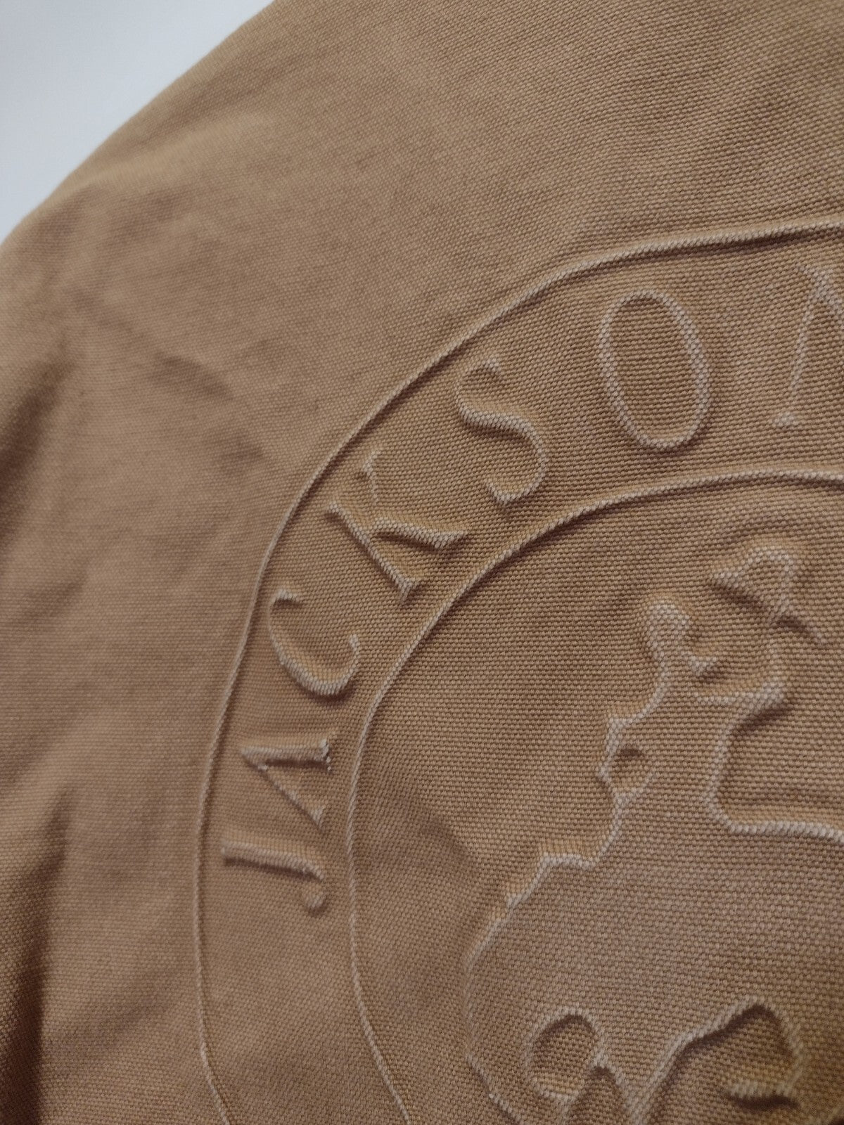 Vintage Jackson Hole USA Union Made Canvas Work Jacket Ranch Barn Chore Coat S