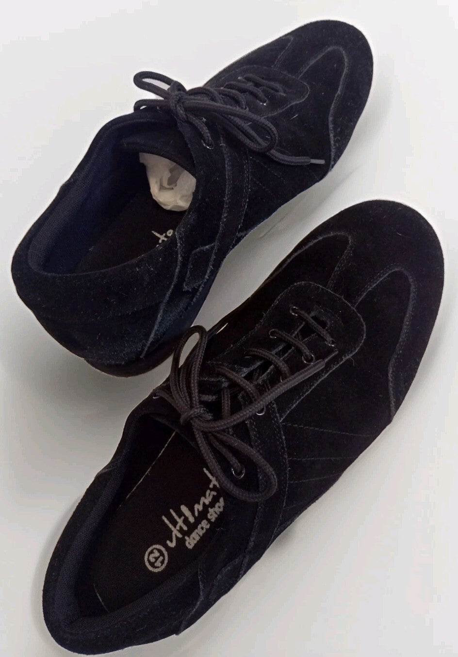 Ultimate Hybrid 0520 Dance Shoes Size 12 Black Suede West Coast Swing Salsa