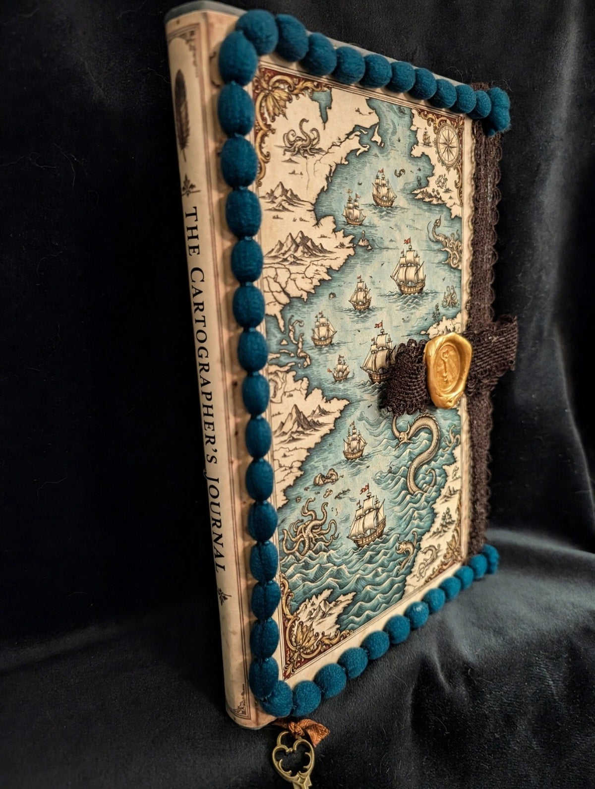 Cartographer Paper Kit 6pc Nautical Map Journal Ephemera Junk Journal Scrapbook