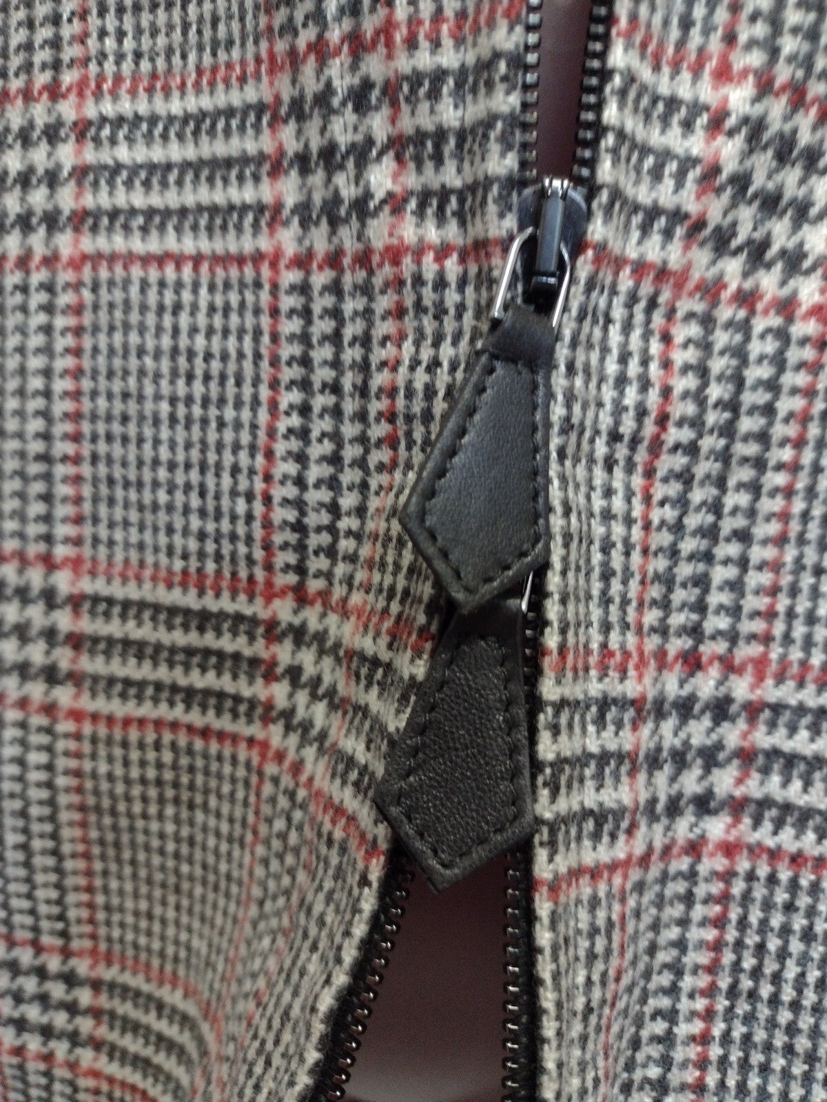 Saks Fifth Avenue Loro Piana Storm System Cashmere Jacket Italy 38 Plaid Luxury