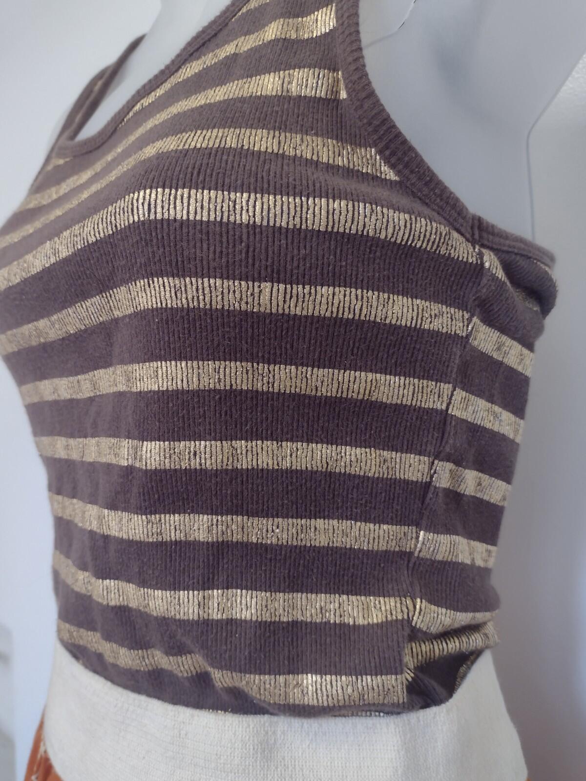 VTG 1970s Handmade Boho Dress Lurex Knit Top Indian Print Skirt Small Medium