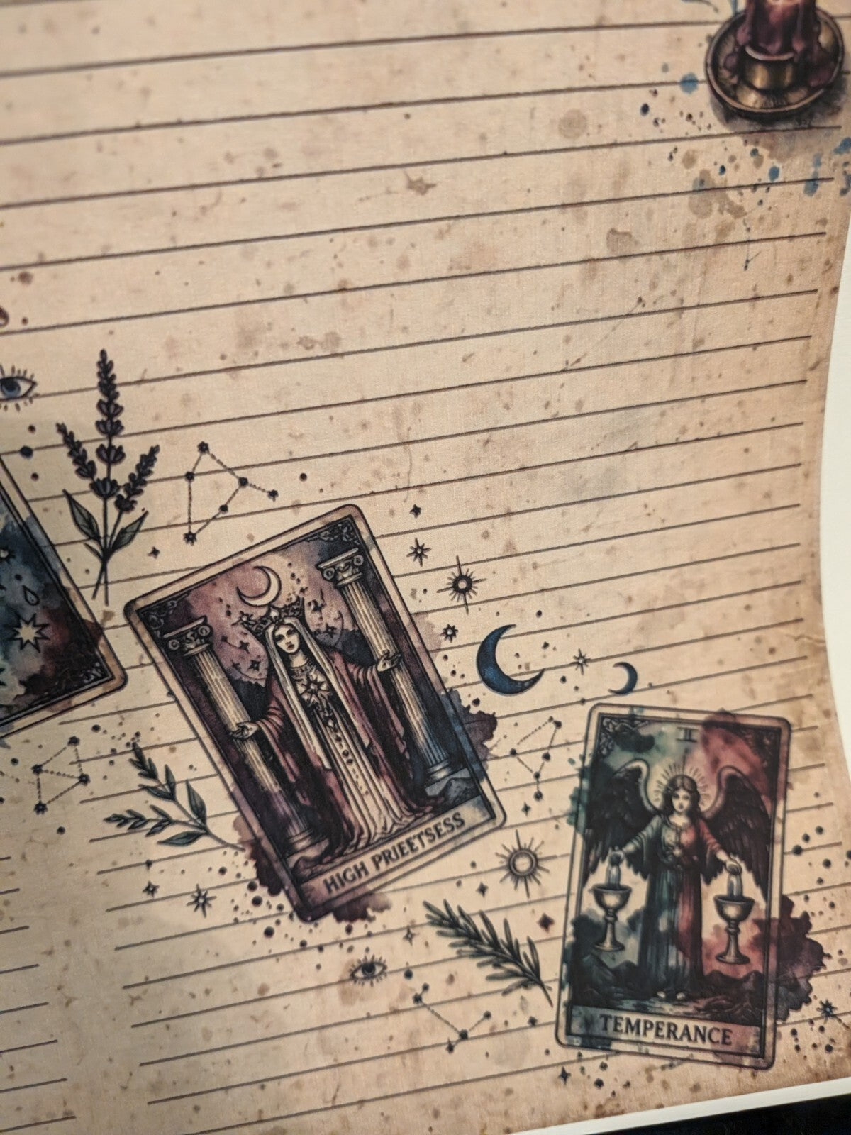 Whimsy Paper Kit 6pc Gothic Journal Ephemera Victorian Junk Journal Scrapbook