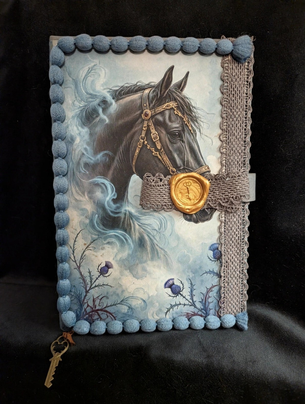 Equestrian Paper Kit Horse Journal Ephemera Vintage Tack Junk Journal Scrapbook