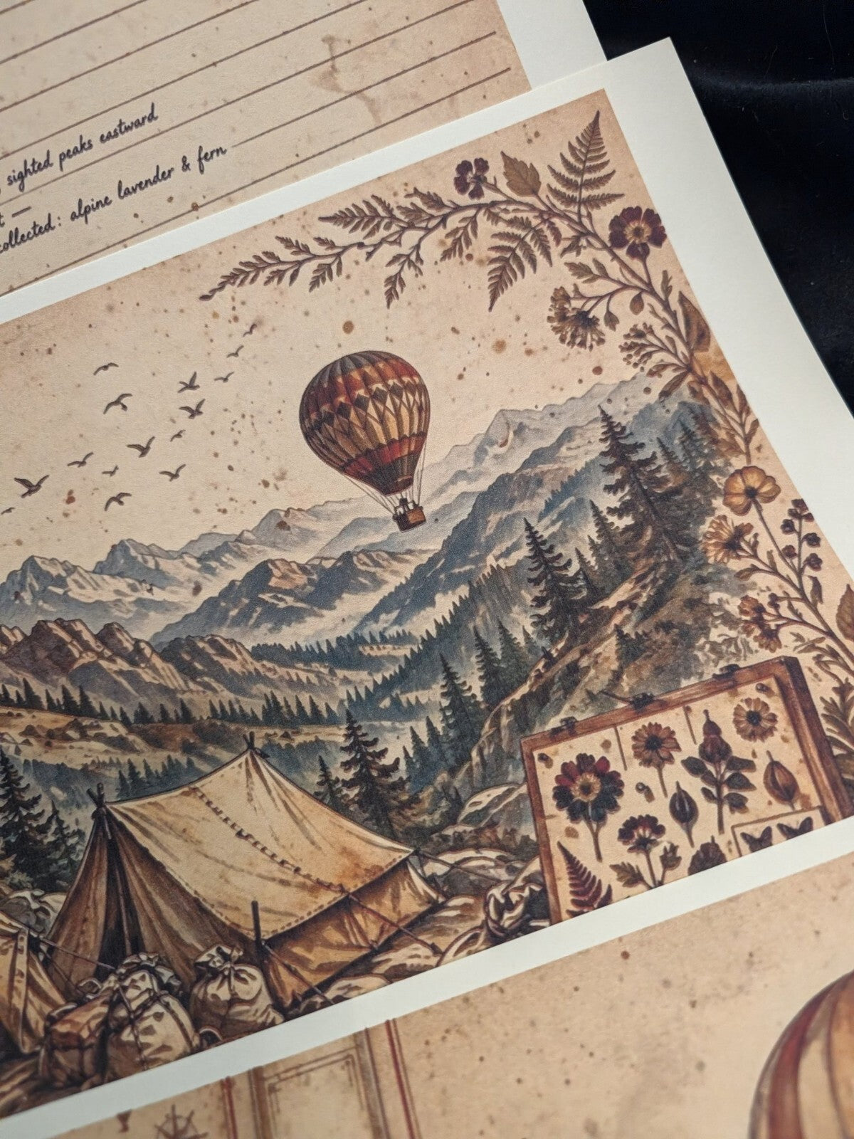 Explorer Paper Kit 6pc Vintage Adventure Journal Ephemera Junk Journal Scrapbook