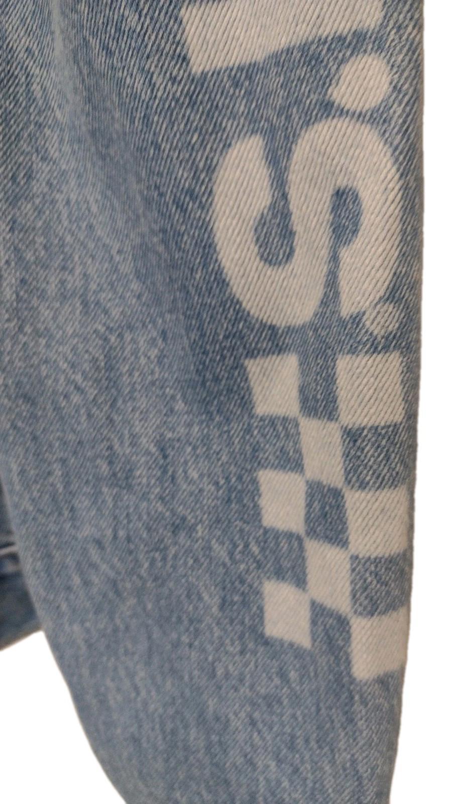 Levi's Men's Motorcross Legend Trucker Racing Jean Jacket Sz L Denim Weathered