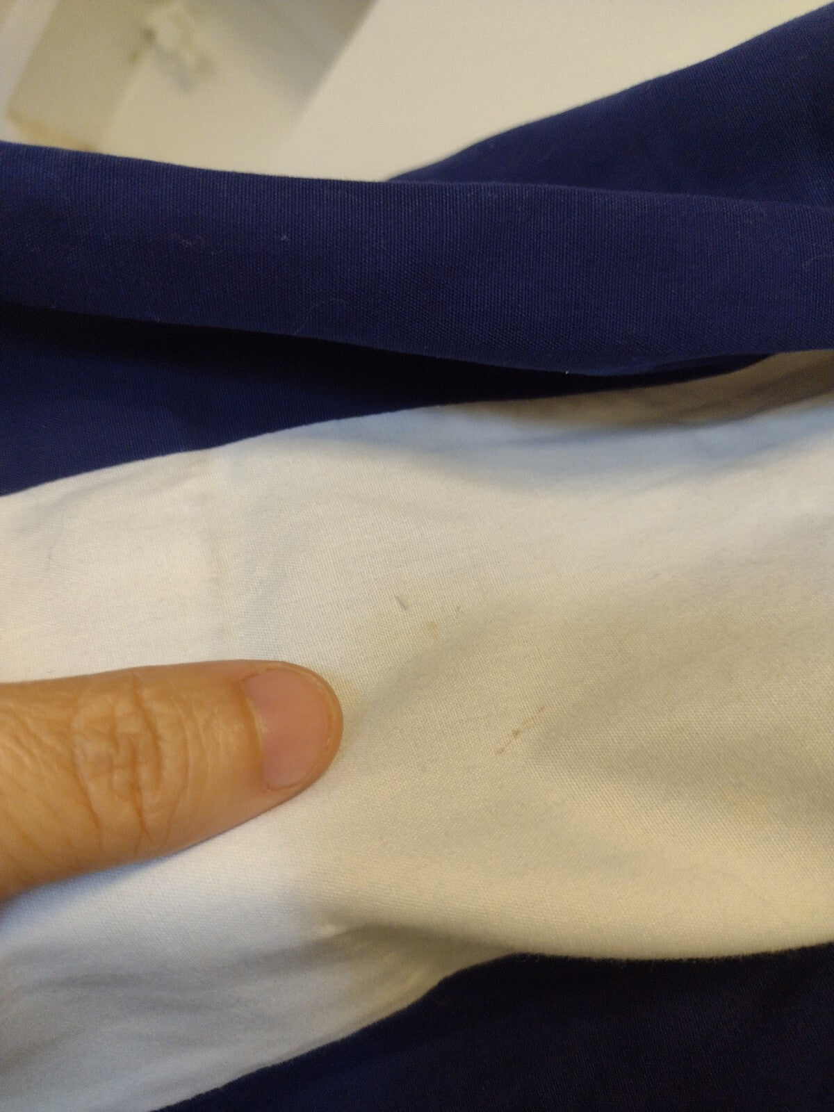 Vintage 1960s Cheerleader Skirt Navy White Pleated Handmade School Spirit Cotton