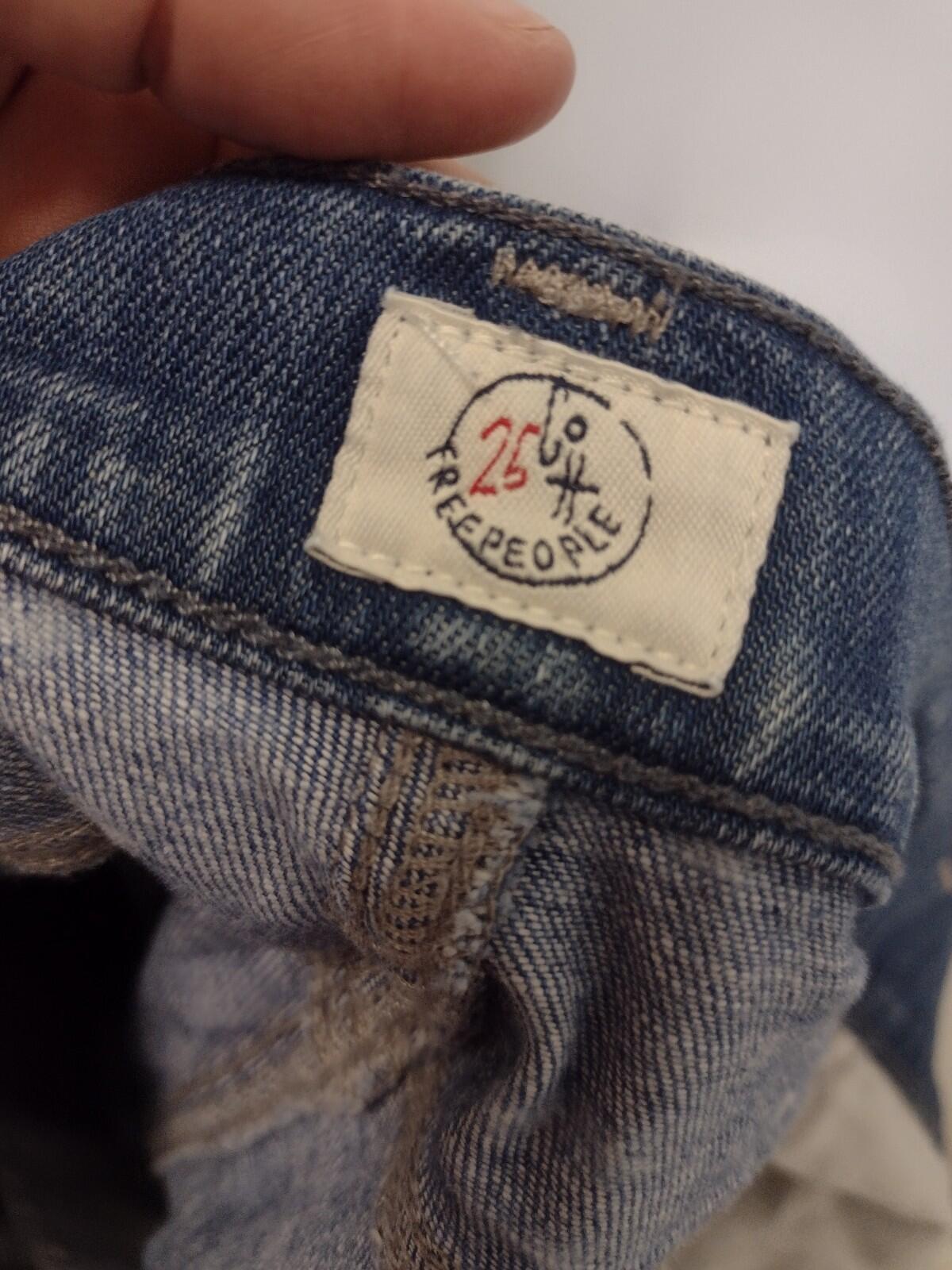 Citizens of Humanity Charlie Flair Custom Bleach 60s 70s Hippie Low  Jeans 27