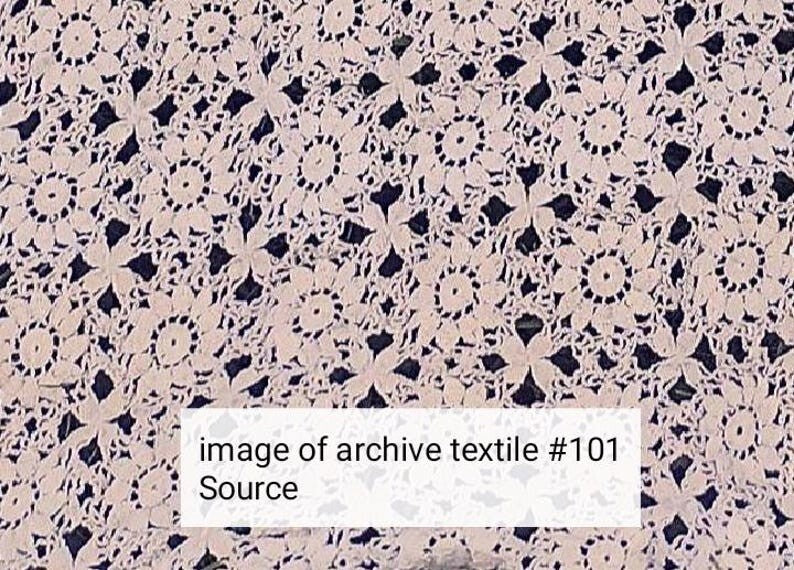 Something Old: Authentic Vintage Crochet Lace Keepsake (Textile Archive No. 101)