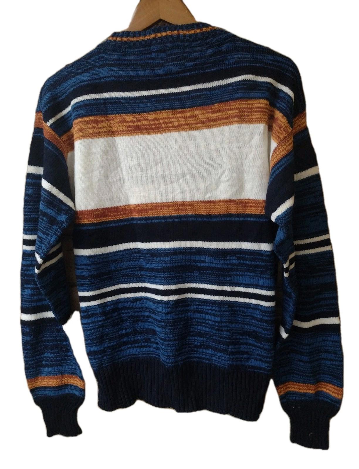 Vintage 80s Esprit by Campus Southwestern Knit Sweater XL Taiwan ROC