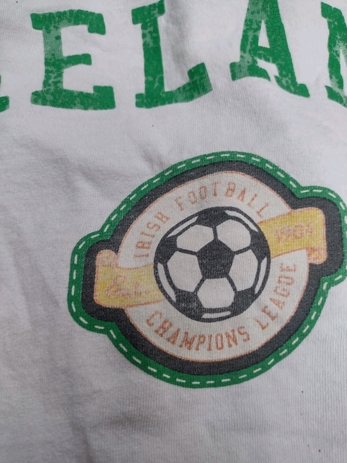 Ireland Celtic FC Fan Lot 2 Flags 2 T-Shirts Conor McGregor Soccer Irish Large