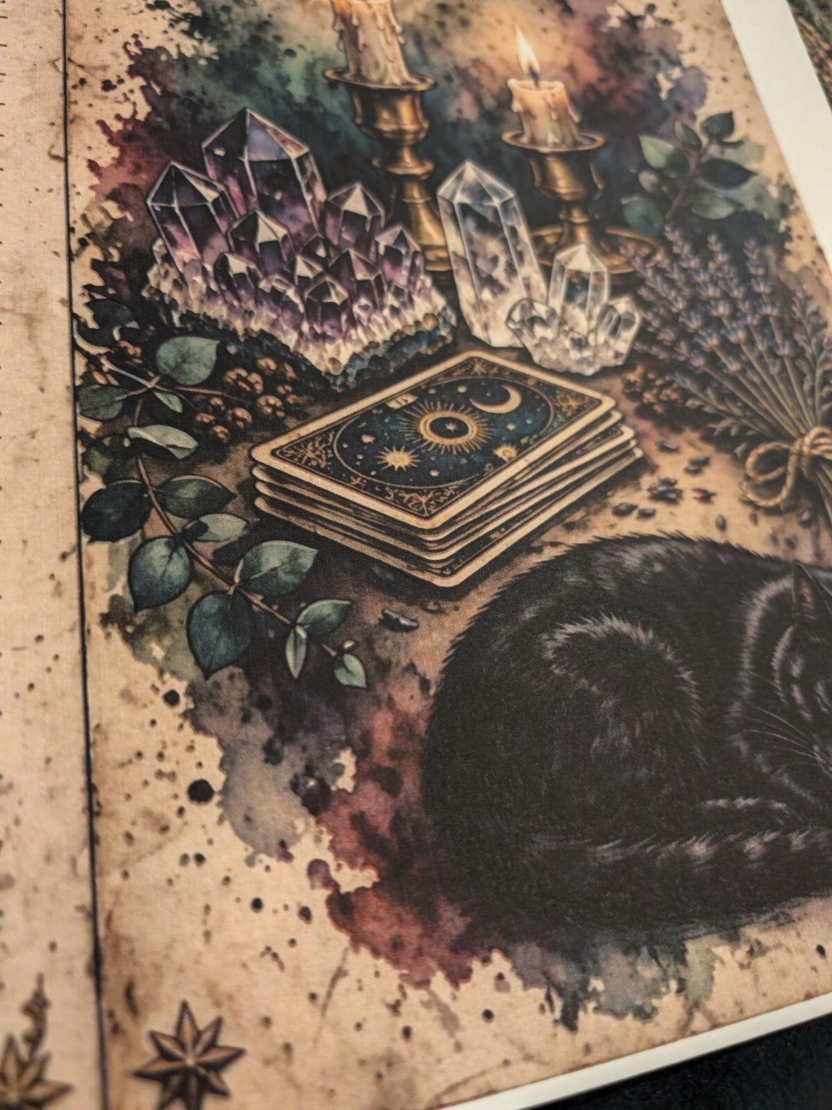 Whimsy Paper Kit 6pc Gothic Journal Ephemera Victorian Junk Journal Scrapbook