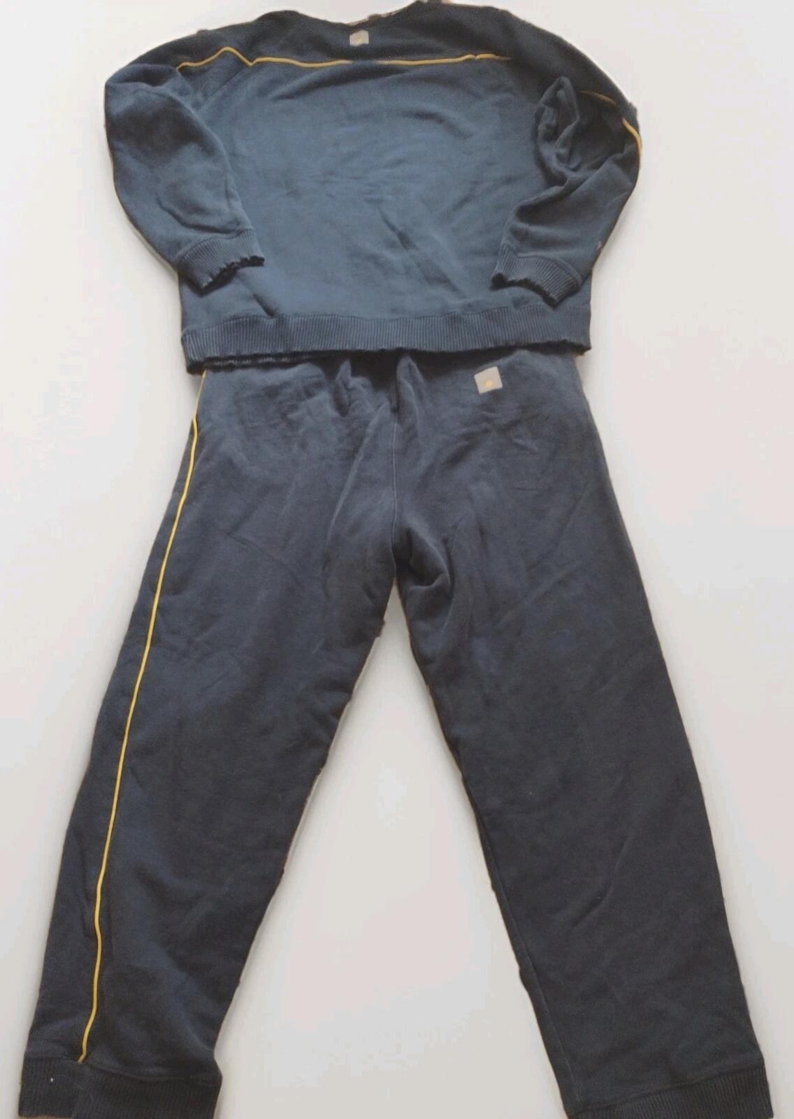 Rare Vintage Nautica Competition Sweats XL Reflective / Embroidered / Piping