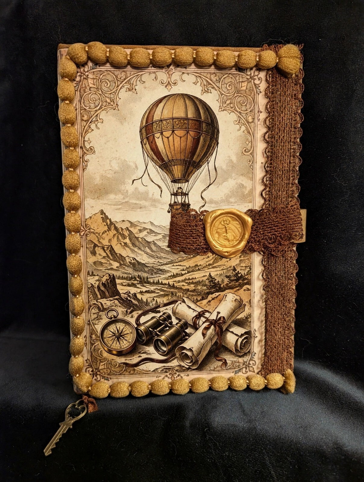 Explorer Paper Kit 6pc Vintage Adventure Journal Ephemera Junk Journal Scrapbook