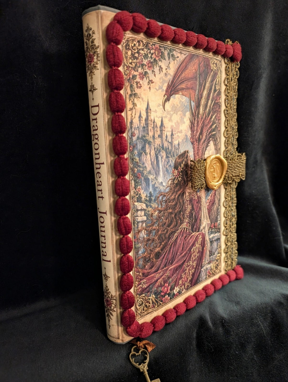 Dragonheart Paper Kit 6pc Dragon Journal Ephemera Fantasy Junk Journal Scrapbook