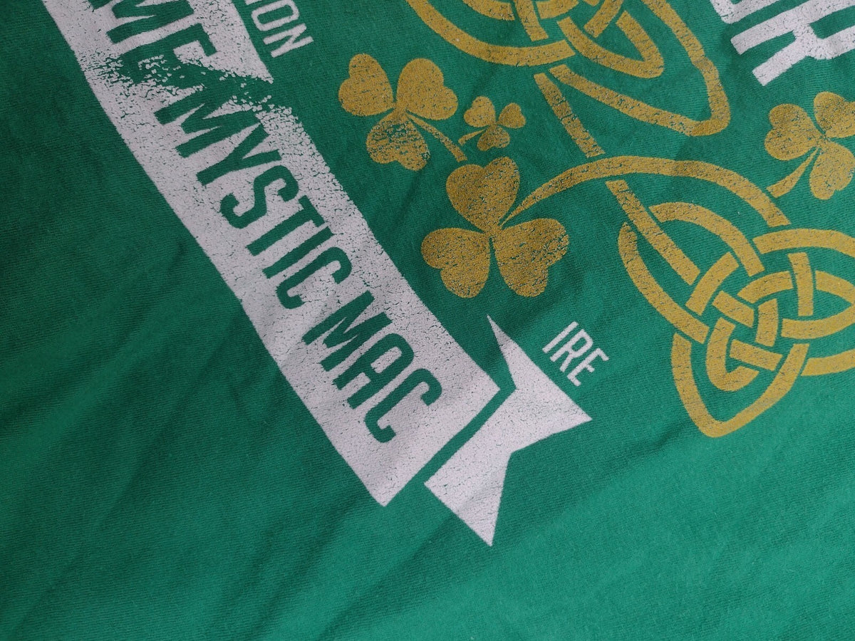 Ireland Celtic FC Fan Lot 2 Flags 2 T-Shirts Conor McGregor Soccer Irish Large