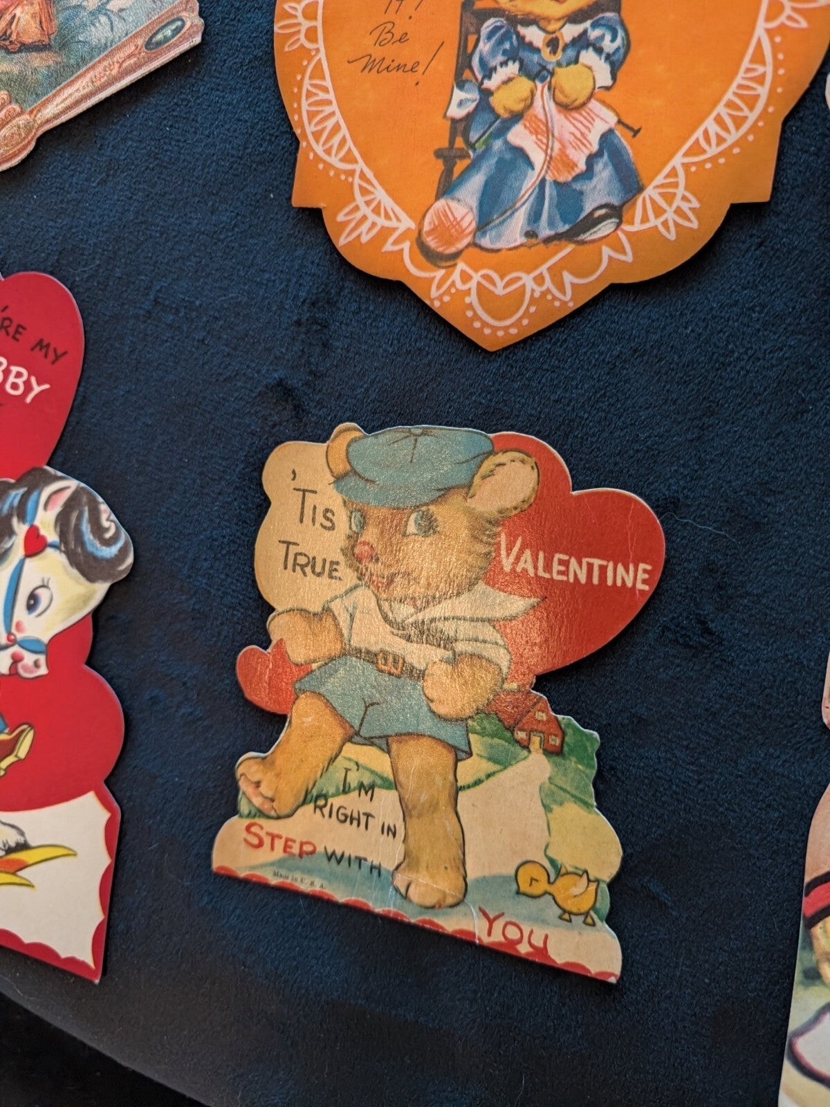 Vintage Valentine Lot 16 Die Cut Mechanical Cards 1899-1950s Embossed Postcard