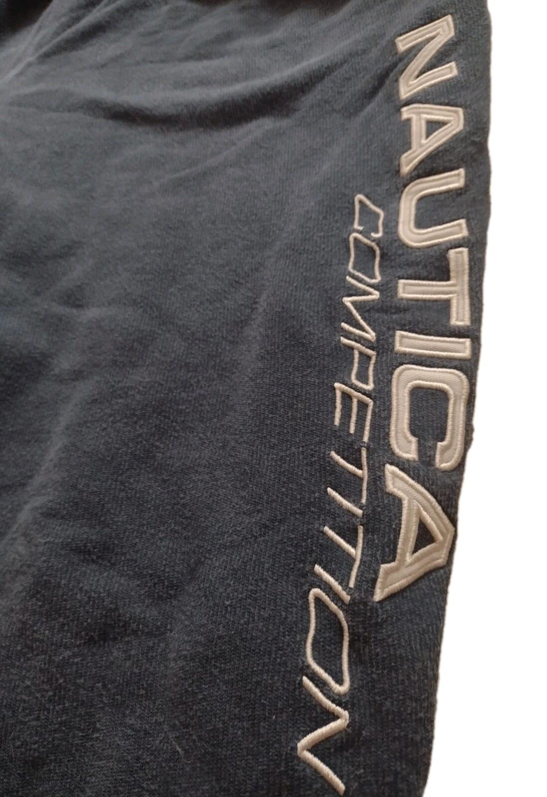 Rare Vintage Nautica Competition Sweats XL Reflective / Embroidered / Piping