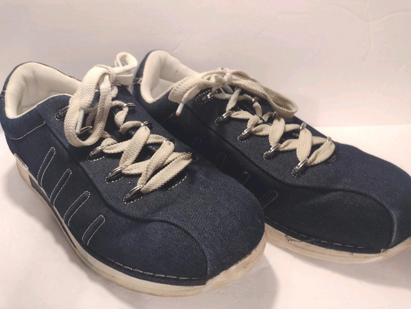 Lugz Changeover II Denim Sneakers Men’s 13 Dark Wash Contrast Stitch Rare