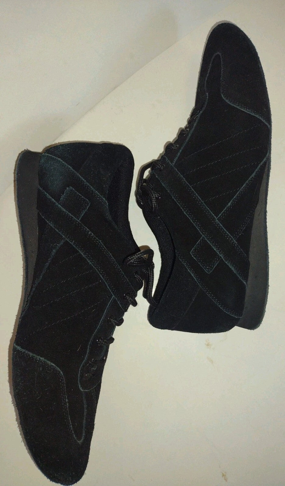 Ultimate Hybrid 0520 Dance Shoes Size 12 Black Suede West Coast Swing Salsa