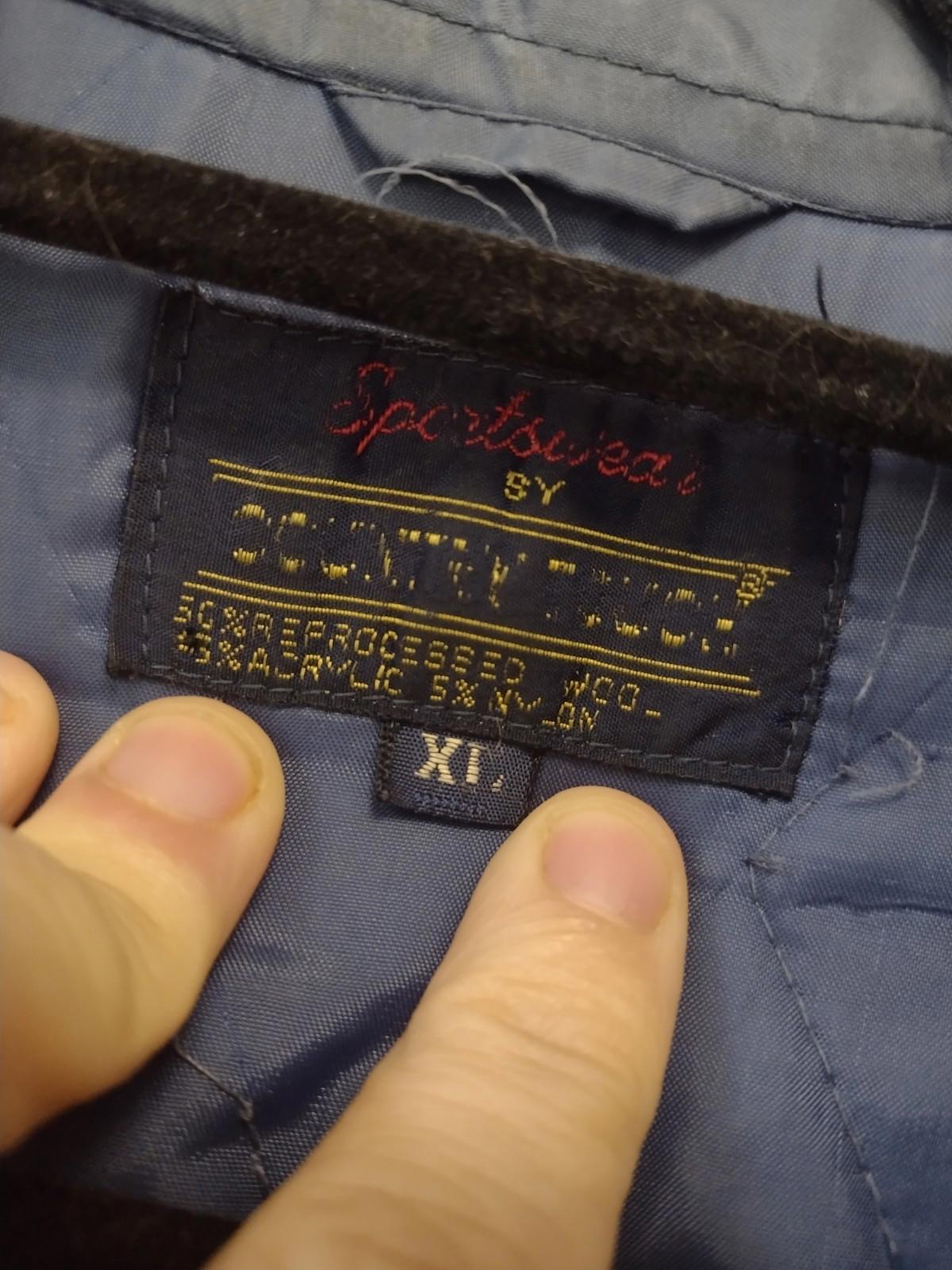 Vintage XL Plaid Wool Shacket Country Touch USA Made Worn Distressed Quilt Lined