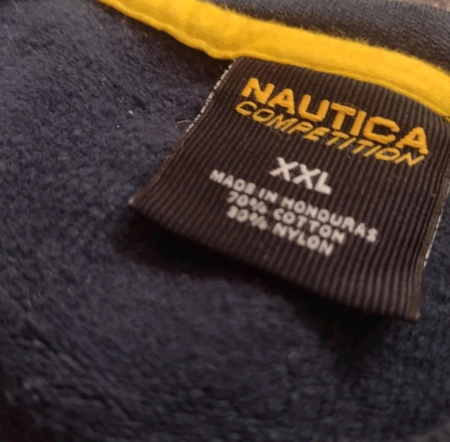 Rare Vintage Nautica Competition Sweats XL Reflective / Embroidered / Piping