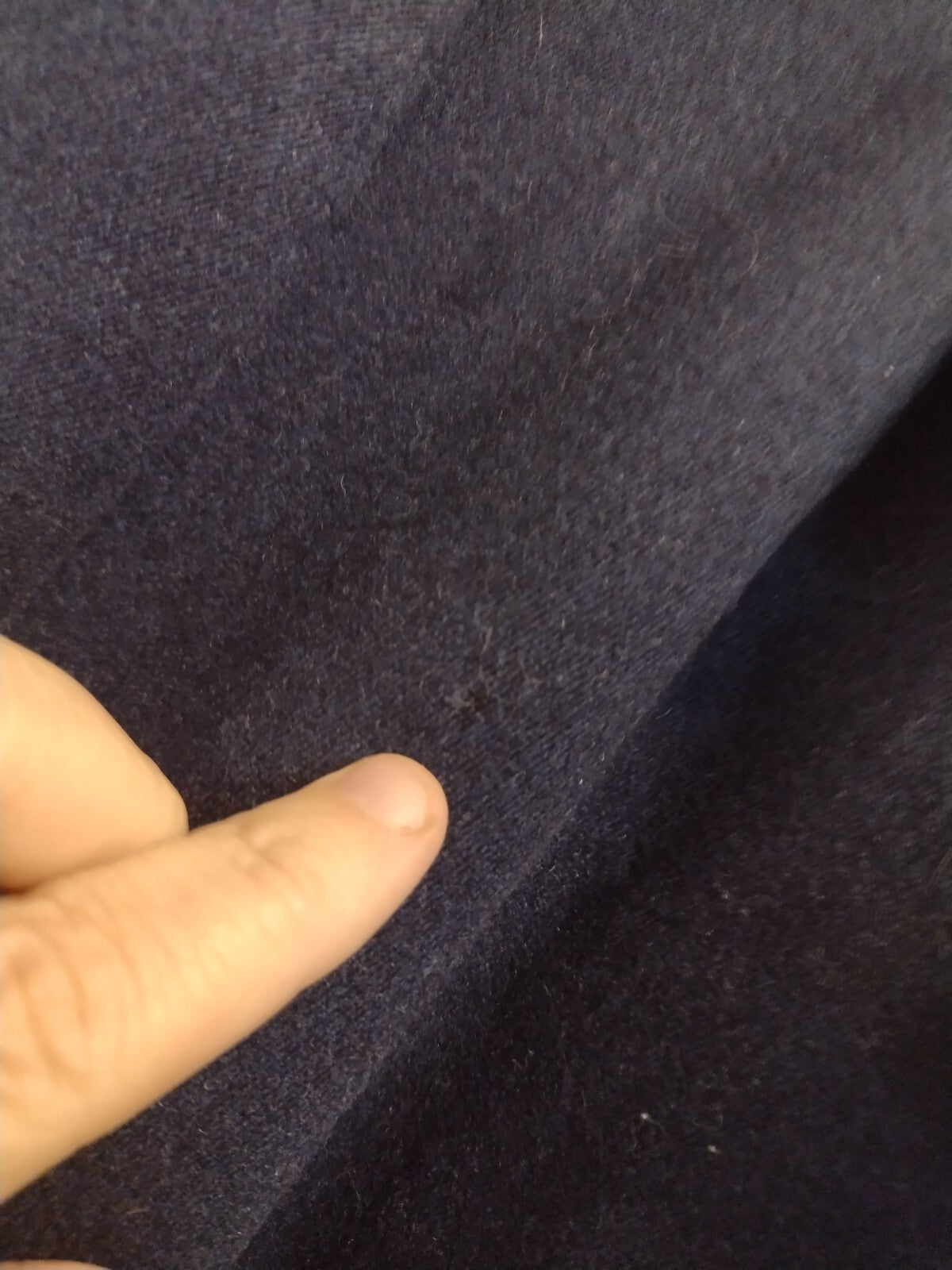 Vintage Mens Danish Wool Double Breasted Overcoat Navy Scandinavian Hobson XL
