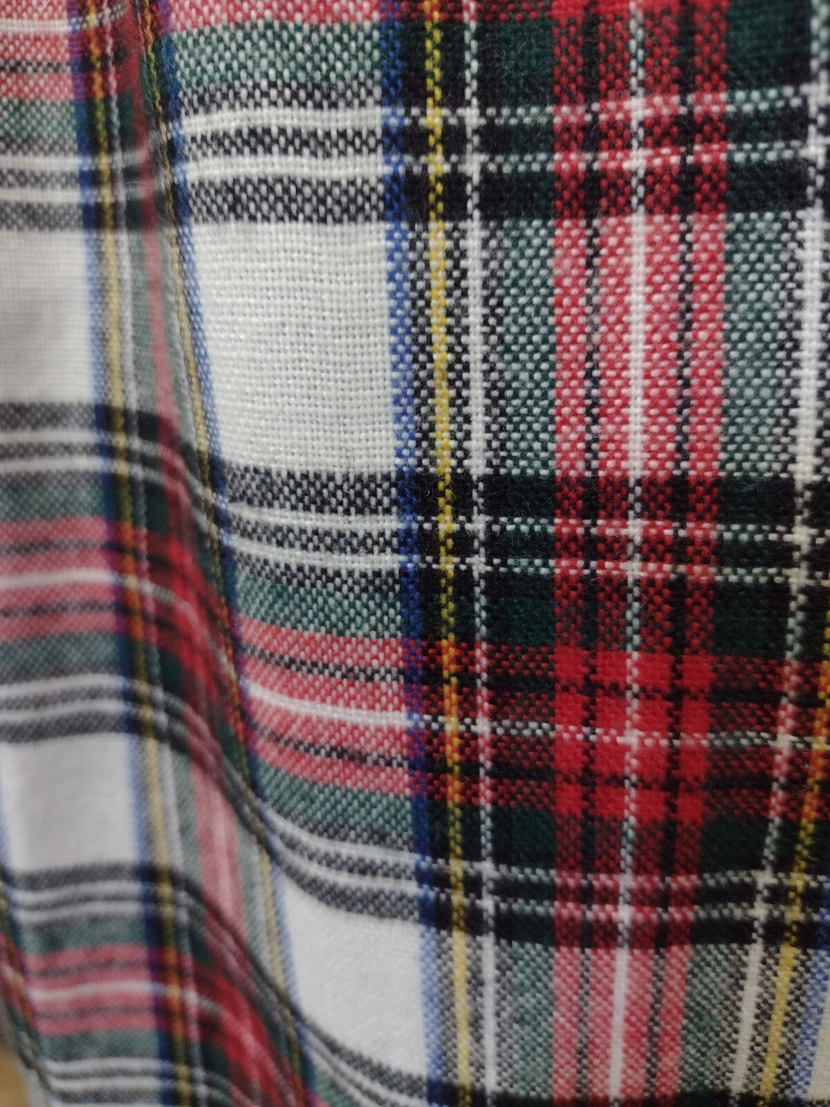 Vintage 70s Dark Academia Tartan Plaid Maxi Skirt High Waist Preppy 13 14