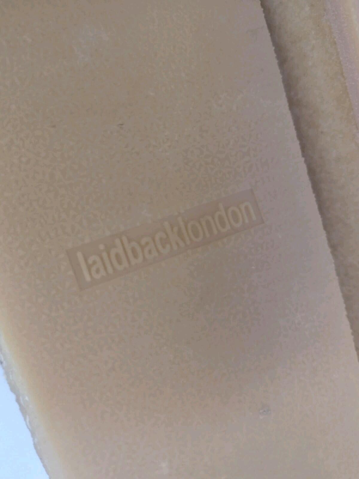 Laidback London Shenje Burgundy Suede Boots Women’s 39 Handmade Crepe Sole