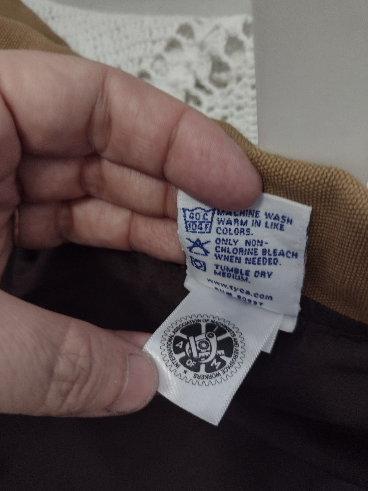 Vintage Jackson Hole USA Union Made Canvas Work Jacket Ranch Barn Chore Coat S